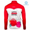 Cykeltrøje 2018 Lotto Soudal N001 Vinter Thermal Fleece